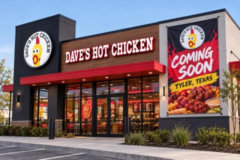 Dave's Hot Chicken in Tyler, TX